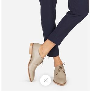 Everlane The Modern Oxford - cold khaki size 8.5